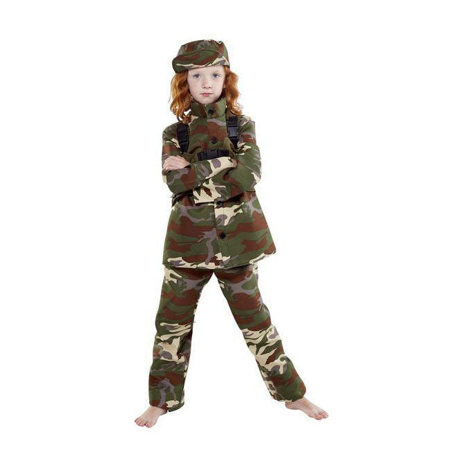 Load image into Gallery viewer, Verkleedpak militair - maat 128