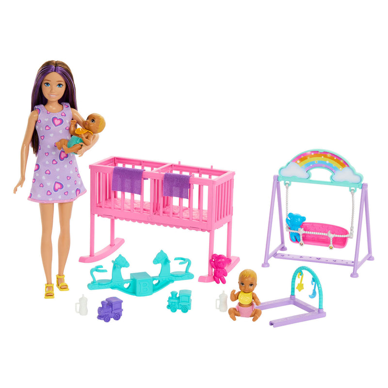 Afbeelding laden in galerijviewer, Mattel barbie skipper babysitter speelset