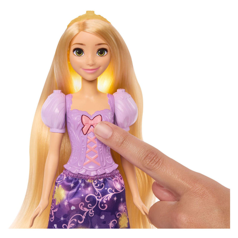 Load image into Gallery viewer, Mattel disney princess lichtgevend haar rapunzel modepop - magisch haar modepop speelgoed