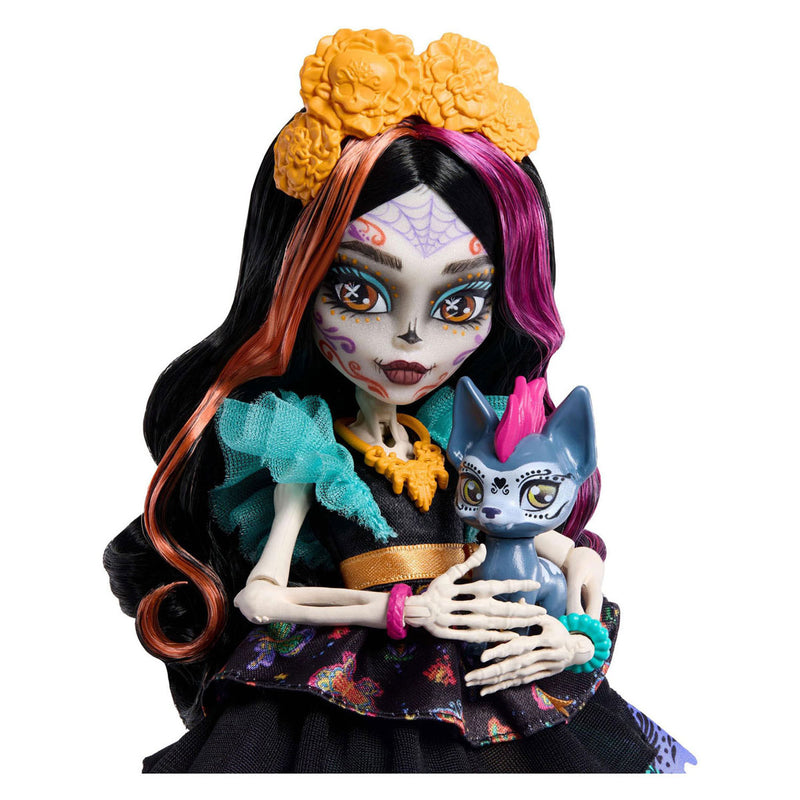 Load image into Gallery viewer, Monster high skelita calaveras - modepop met huisdier candelita