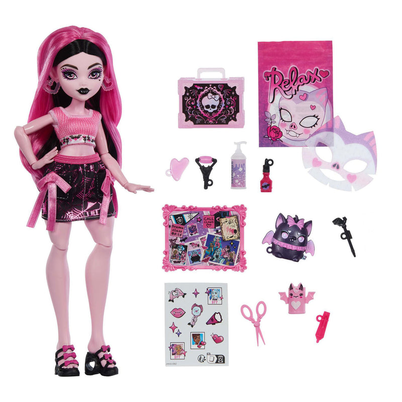 Load image into Gallery viewer, Mattel monster high pop self scare secrets draculaura
