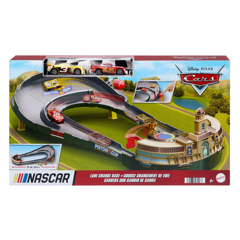 Load image into Gallery viewer, Disney cars nascar baanwisselrace speelset