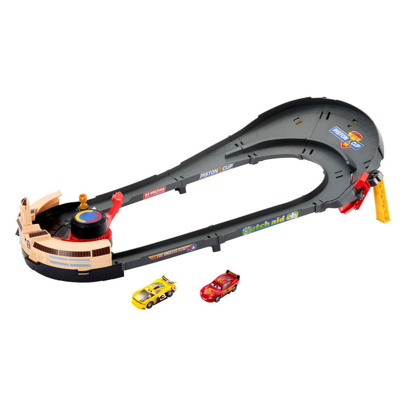 Load image into Gallery viewer, Disney cars nascar baanwisselrace speelset