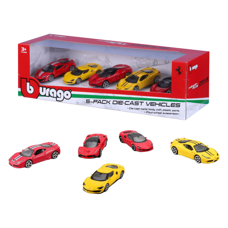 Load image into Gallery viewer, Burago ferrari die cast auto's 1:64 - 5st.