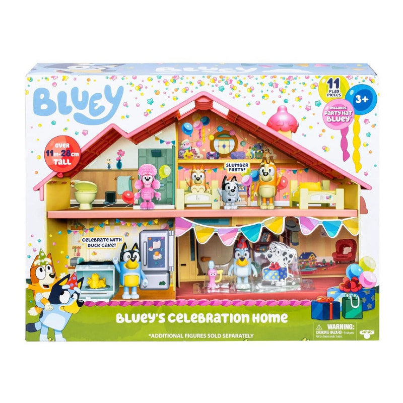 Load image into Gallery viewer, Moose toys bluey speelset celebration huis