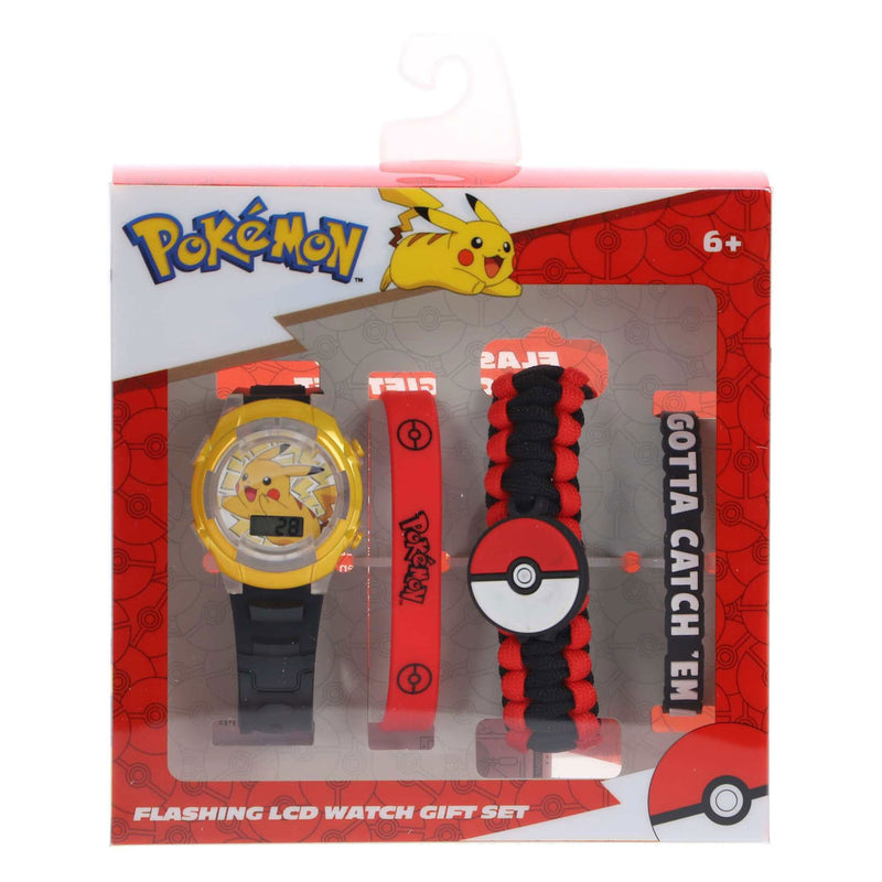 Afbeelding laden in galerijviewer, Gabby's poppenhuis horloge cadeauset pokemon - 4dlg.