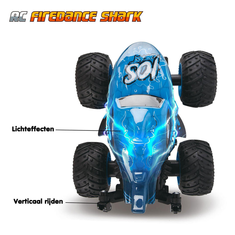 Load image into Gallery viewer, Gear2play rc firedance shark stuntauto 1:20