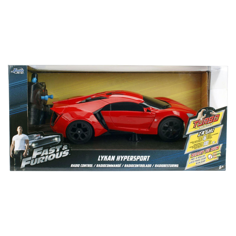 Load image into Gallery viewer, Jada rc bestuurbare auto fast furious rc lykan hypersport - 1:17