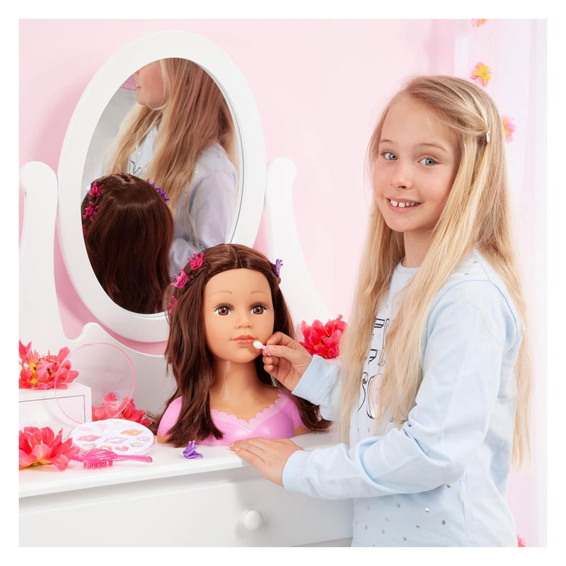 Afbeelding laden in galerijviewer, Bayer design charlene super model kaphoofd - bruin