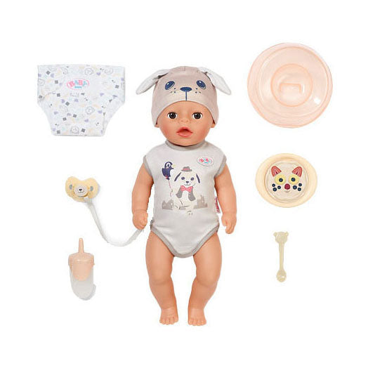 Load image into Gallery viewer, Baby born soft touch little boy lukas dog - 36cm