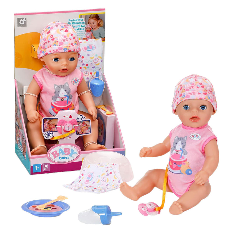 Load image into Gallery viewer, Baby born soft touch little girl lena roze - 36cm