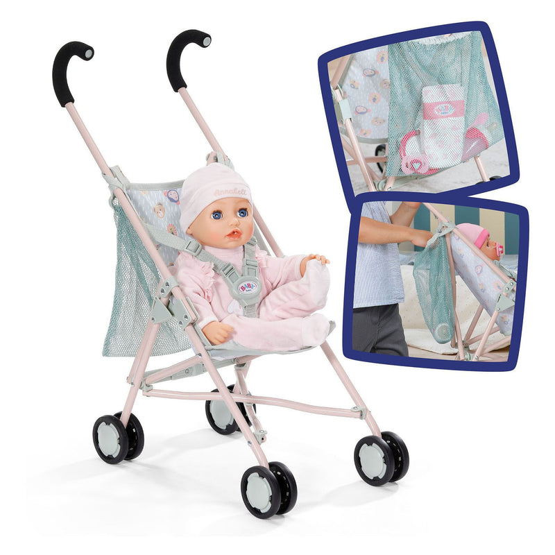 Load image into Gallery viewer, Baby born buggy met tas jungle