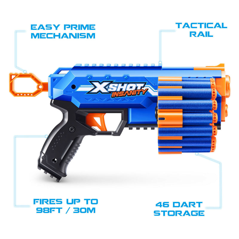 Load image into Gallery viewer, Zuru x-shot insanity manic - 24 darts