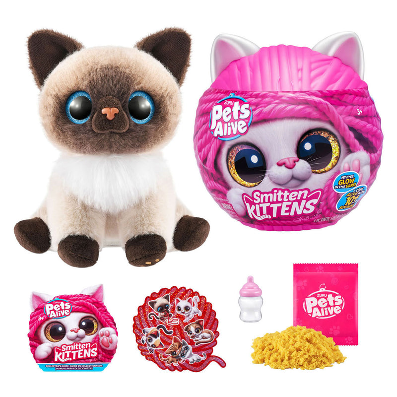 Load image into Gallery viewer, Zuru pets alive smitten kittens interactieve pluche knuffel