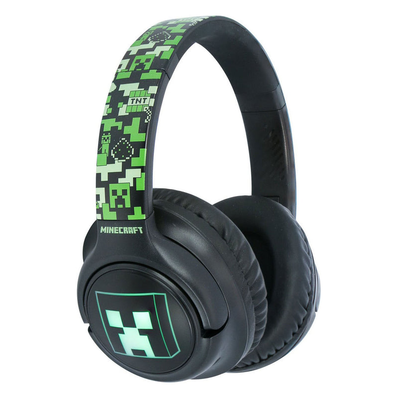 Load image into Gallery viewer, Minecraft bluetooth koptelefoon led light up