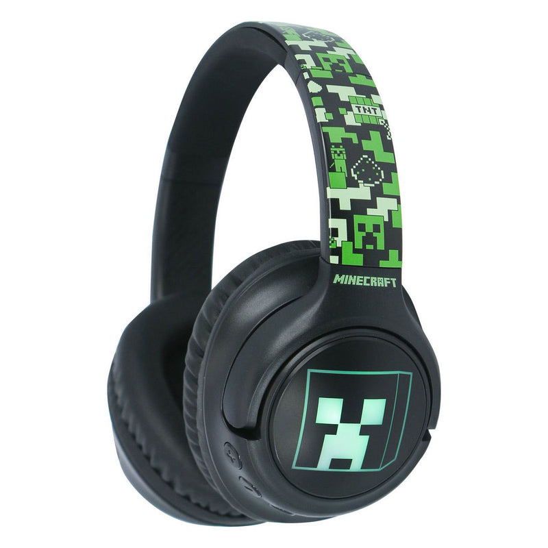 Load image into Gallery viewer, Minecraft bluetooth koptelefoon led light up