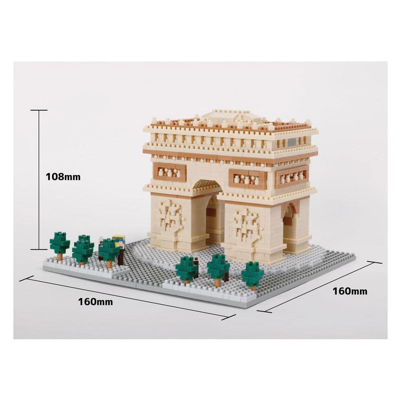 Load image into Gallery viewer, Bandai nanoblock bouwset arc de triomphe deluxe - 1560st.