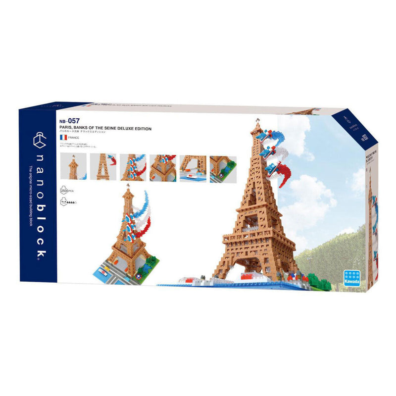Load image into Gallery viewer, Bandai nanoblock bouwset oevers van de seine deluxe - 2500st.