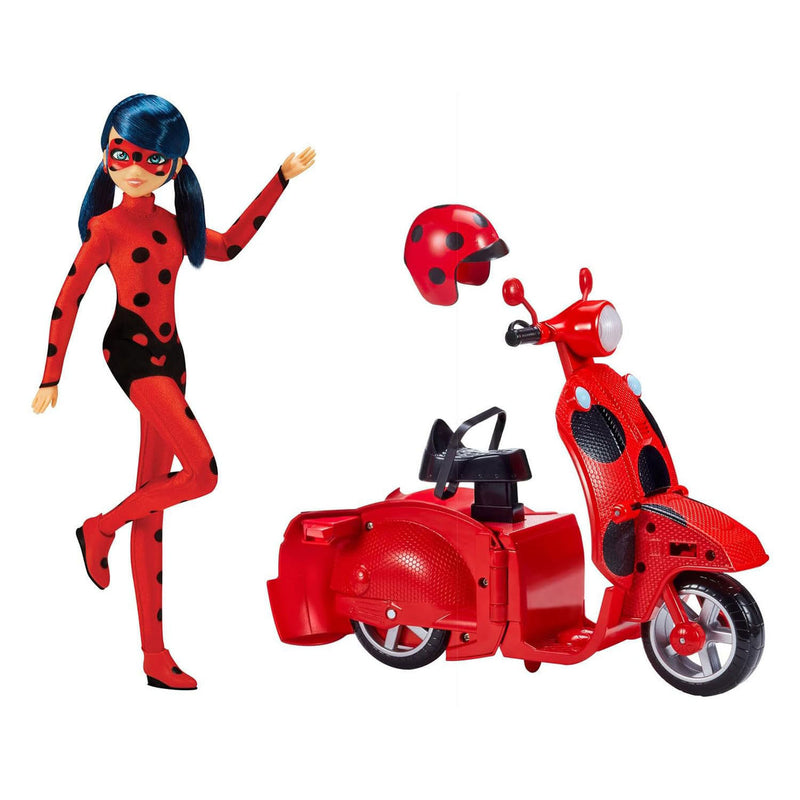 Load image into Gallery viewer, Bandai miraculous scooter met ladybug pop