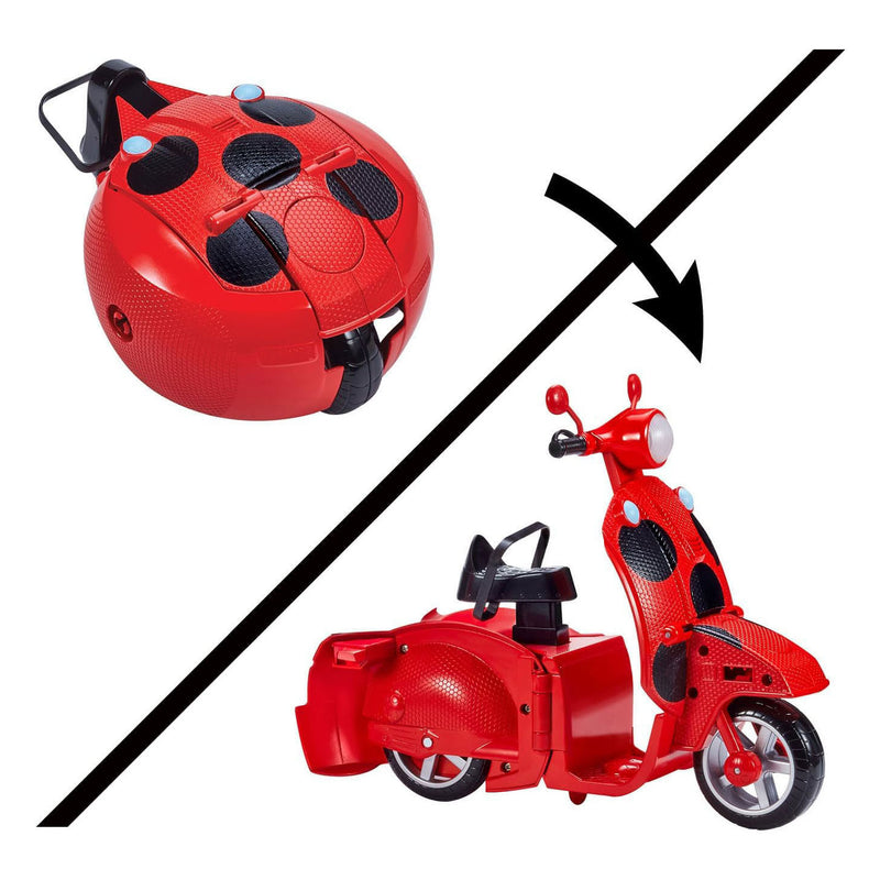 Load image into Gallery viewer, Bandai miraculous scooter met ladybug pop