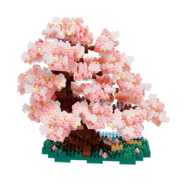 Load image into Gallery viewer, Bandai nanoblock bouwset luxe kersenbloesemboom - 990st.