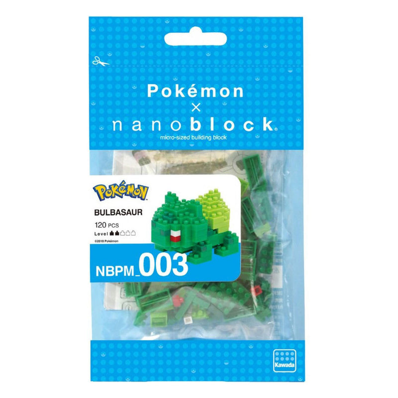 Load image into Gallery viewer, Bandai nanoblock bouwset pokémon bulbasaur - 120st.