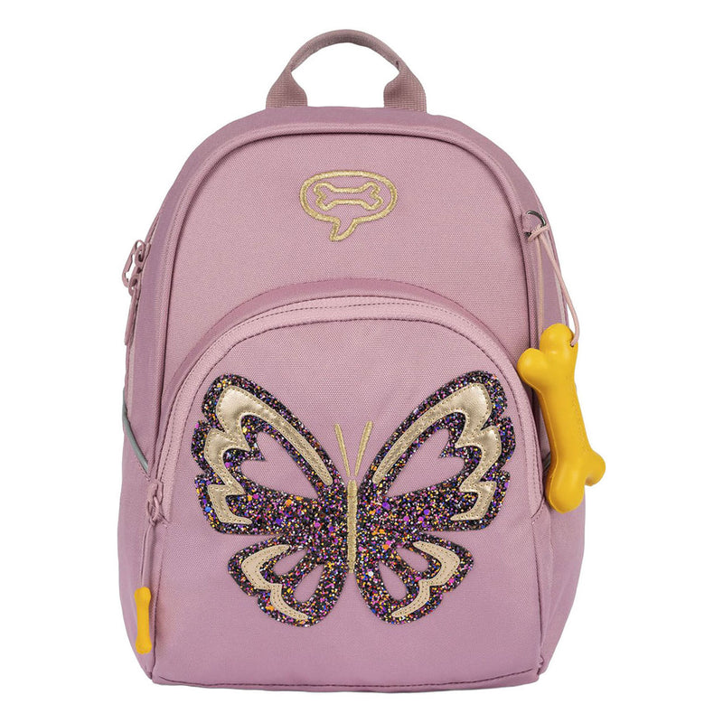 Load image into Gallery viewer, Stones and bones glitter butterfly lila laurel 2.0 rugzak