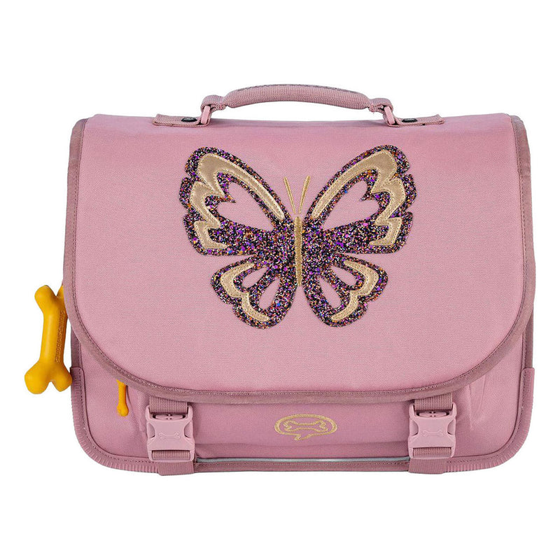 Load image into Gallery viewer, Stones and bones glitter butterfly lila lily schooltas