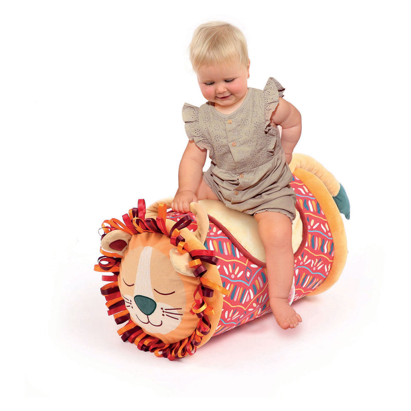 Load image into Gallery viewer, Ludi babyspeelgoed activiteitsrol leeuw