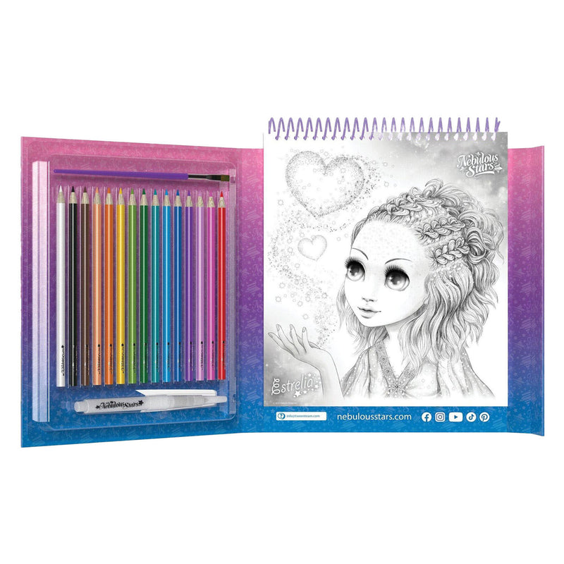 Load image into Gallery viewer, Nebulous stars aquarel set