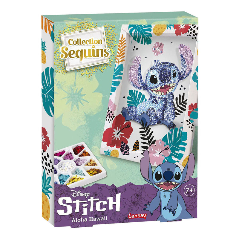 Load image into Gallery viewer, Collection sequins - knutselset stitch paillettenschilderij