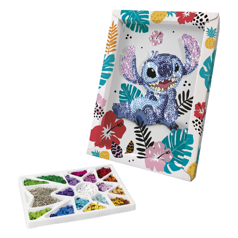 Load image into Gallery viewer, Collection sequins - knutselset stitch paillettenschilderij