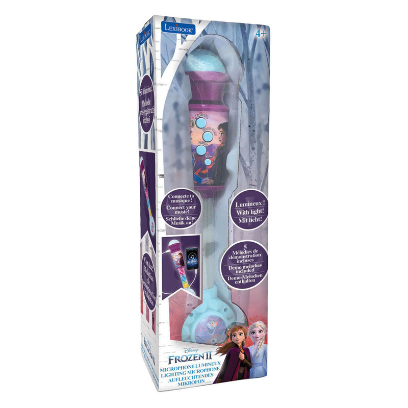 Load image into Gallery viewer, Disney frozen karaoke microfoon met licht en luidspreker