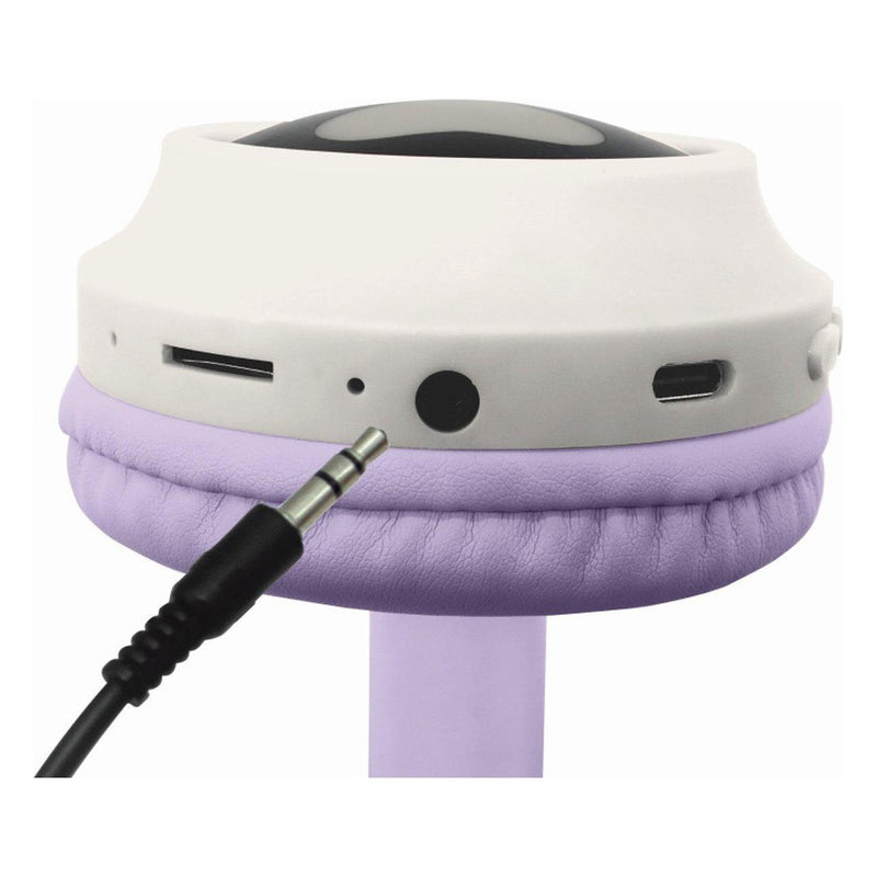 Load image into Gallery viewer, 2-in-1 bluetooth koptelefoon met licht kattenoren