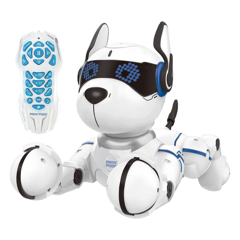 Load image into Gallery viewer, Lexibook stroom puppy – my smart robotic dog met programming function, dance, walk, movements, touch sensors en animal imitation, incl. afstandsbediening