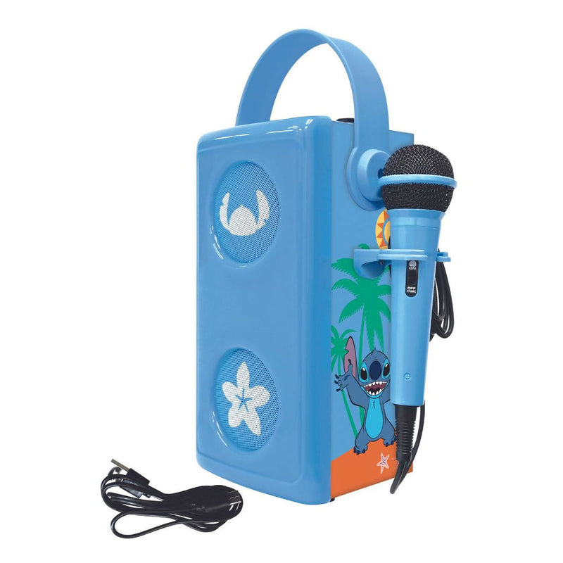 Load image into Gallery viewer, Stitch verlichte bluetooth-luidspreker met microfoon