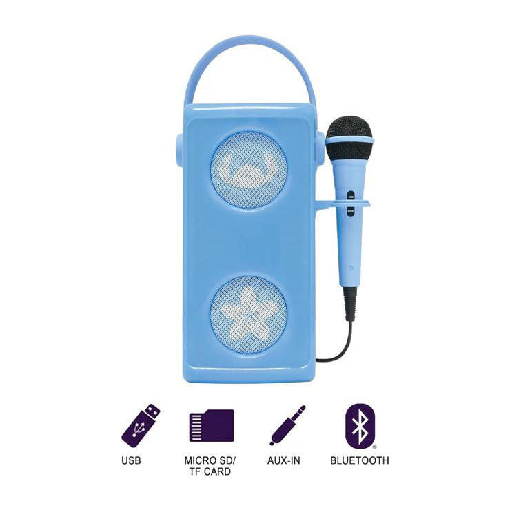 Load image into Gallery viewer, Stitch verlichte bluetooth-luidspreker met microfoon
