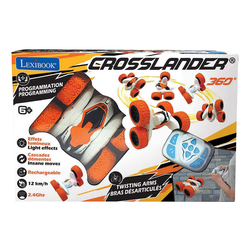 Load image into Gallery viewer, Rc crosslander acrobatische auto 2,4 ghz met verlichting en polsbediening