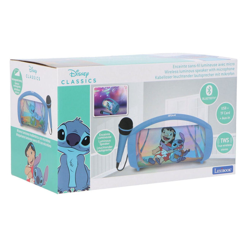Load image into Gallery viewer, Stitch bluetooth-luidspreker met microfoon
