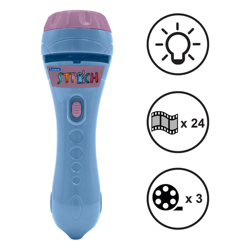 Load image into Gallery viewer, Lexibook stitch projectie-zaklamp met 24 plaatjes