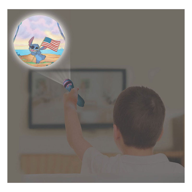 Load image into Gallery viewer, Lexibook stitch projectie-zaklamp met 24 plaatjes