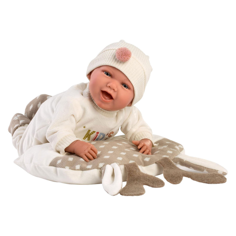 Load image into Gallery viewer, Imp mimi soft body babypop vrolijk met geluid - 42 cm