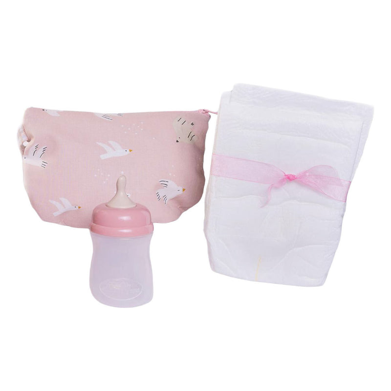 Load image into Gallery viewer, Mia newborn pop met toilettas - 42cm
