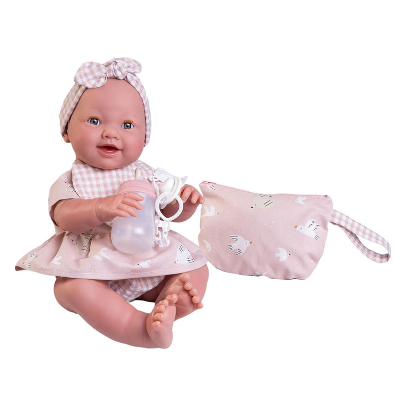 Load image into Gallery viewer, Mia newborn pop met toilettas - 42cm
