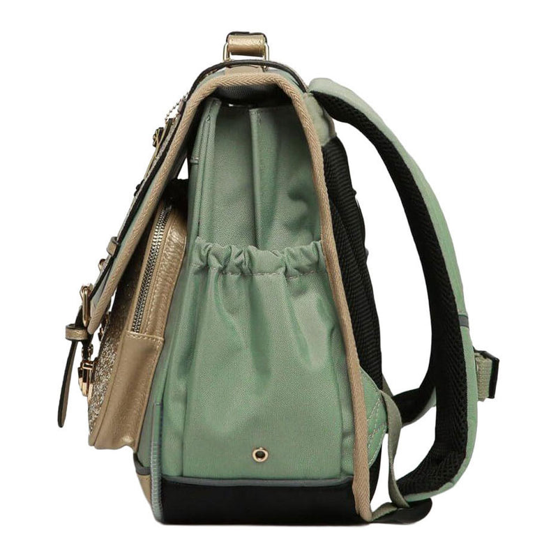 Load image into Gallery viewer, Caméléon schooltas glossy green - 38cm