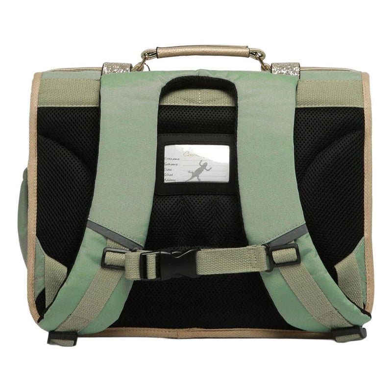 Load image into Gallery viewer, Caméléon schooltas glossy green - 38cm