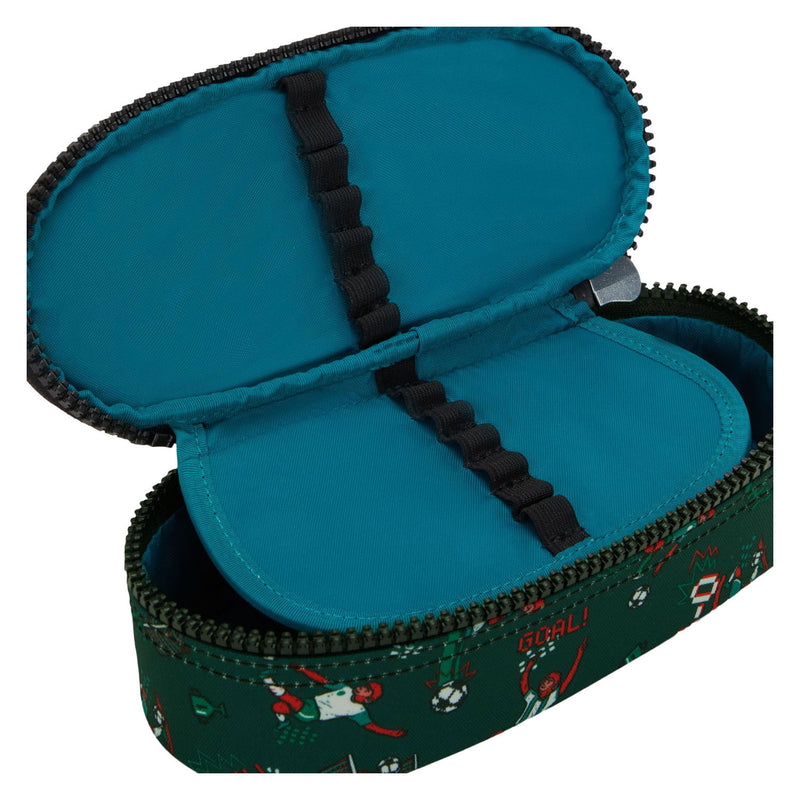 Load image into Gallery viewer, Kipling duobox soccer print etui