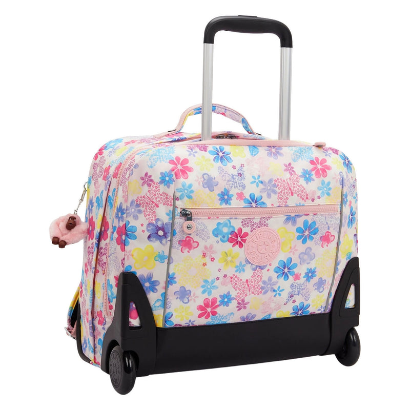 Load image into Gallery viewer, Kipling giorno trolley reistas - flower stamp