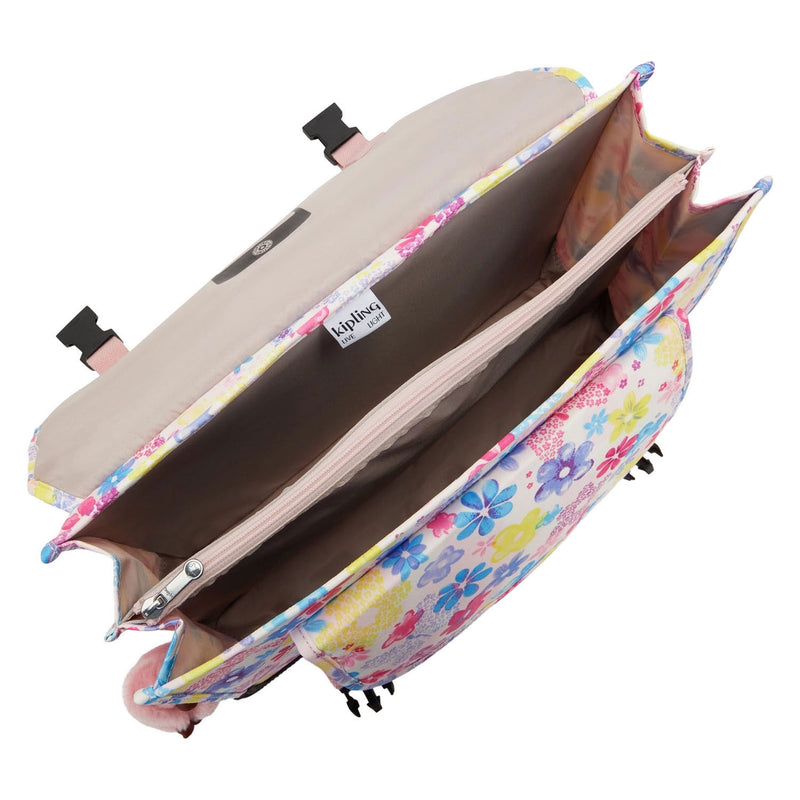 Load image into Gallery viewer, Kipling preppy rugzak - flower stamp