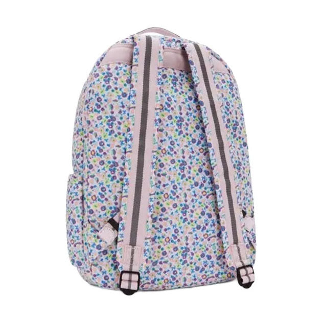 Load image into Gallery viewer, Kipling seoul laptop rugzak - digi flower print